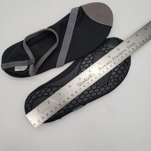 Fit Kicks Black and Gray Size Large Womens 8.5 to 9 - Picture 5 of 5